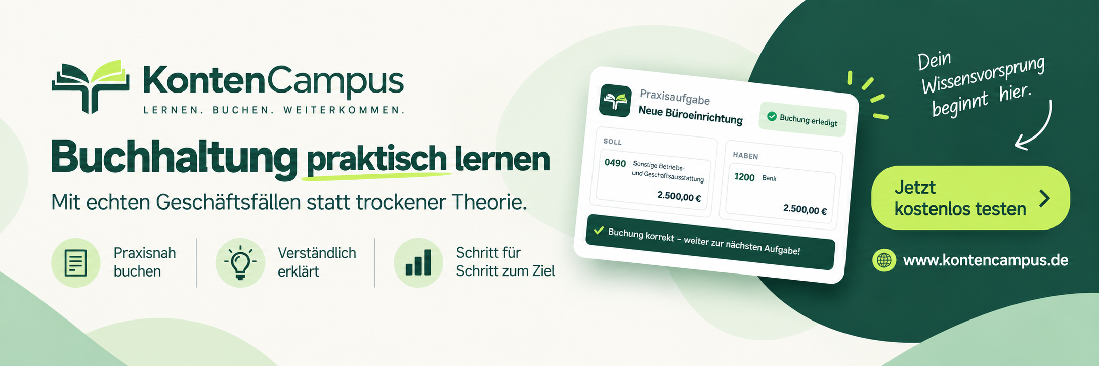 KontenCampus – Buchhaltung praktisch lernen