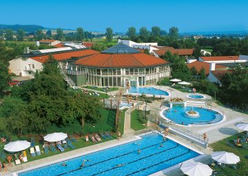Rottal Terme - Luftbild Therapiebad