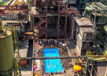 Werksschwimmbad auf Zollverein